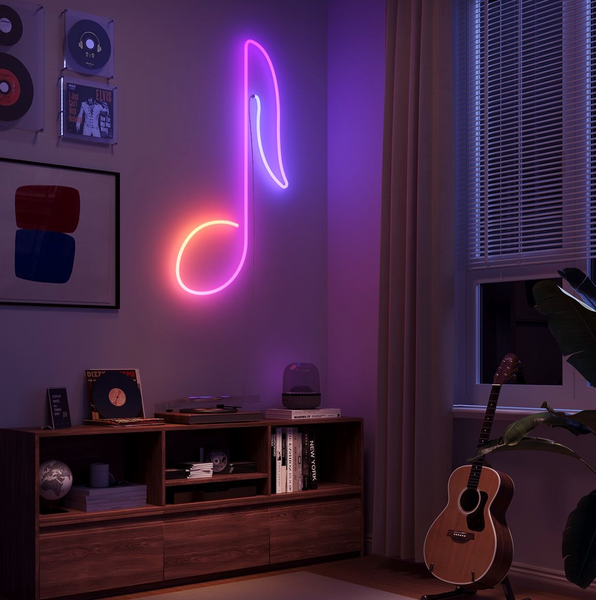 Стрічка світлодіодна розумна Govee H61D3 Neon Rope Light 2, 5м, RGBIC, WI-FI/Bluetooth, білий H61D5301 фото