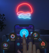 Стрічка світлодіодна розумна Govee H61D3 Neon Rope Light 2, 5м, RGBIC, WI-FI/Bluetooth, білий H61D5301 фото 12