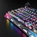 Клавіатура магнітна GravaStar Mercury V75 Pro 80keys, Magnetic Jade Gaming, 8K, USB-A, RGB, Neon Graffiti GSV75PRO_U_CG_BLK фото 6