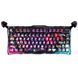 Клавіатура магнітна GravaStar Mercury V75 Pro 80keys, Magnetic Jade Gaming, 8K, USB-A, RGB, Neon Graffiti GSV75PRO_U_CG_BLK фото 1