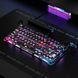 Клавіатура магнітна GravaStar Mercury V75 Pro 80keys, Magnetic Jade Gaming, 8K, USB-A, RGB, Neon Graffiti GSV75PRO_U_CG_BLK фото 9
