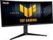 Монітор Asus 34" TUF Gaming VG34WQML5A 2xHDMI, 2xDP, 3xUSB, MM, VA, 3440x1440, 21:9, 250Hz, 0.5ms, sRGB 130%, CURVED, AdaptiveSync, HAS, HDR400 90LM0BP1-B01E71 фото 2