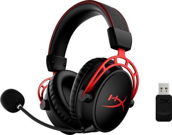 Гарнітура ігрова HyperX Cloud Alpha WL/USB-A, чорно-червоний 4P5D4AA фото