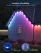 Гірлянда Smart LED Govee H705A Permanent Outdoor Lights, RGBIC, IP67, 30м, кабель прозорий H705A3D1 фото 17