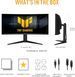 Монітор Asus 34" TUF Gaming VG34WQL5A 2xHDMI, 2xDP, 4xUSB, MM, VA, 3440x1440, 21:9, 200/400Hz, 1ms, sRGB 120%, CURVED, FreeSync, HAS, HDR400 90LM0CI1-B01171 фото 2