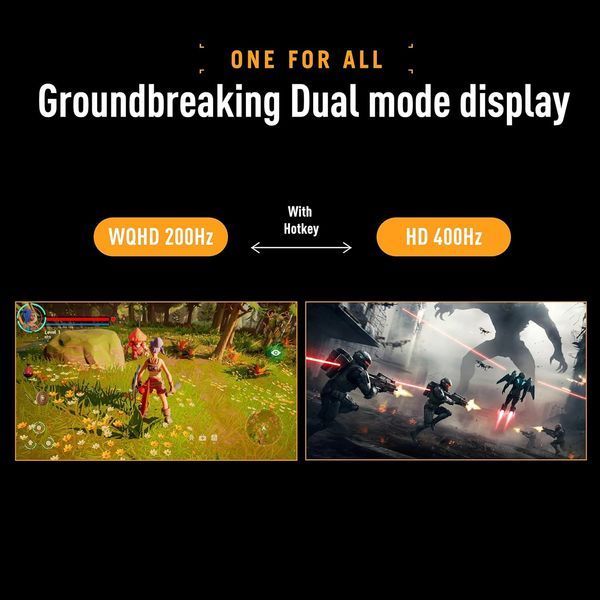 Монітор Asus 34" TUF Gaming VG34WQ5A 2xHDMI, 2xDP, 2xUSB, MM, VA, 3440x1440, 21:9, 200/400Hz, 0.5ms, DCI-P3 95%, CURVED, FreeSync, HDR400 90LM0CP1-B01171 фото
