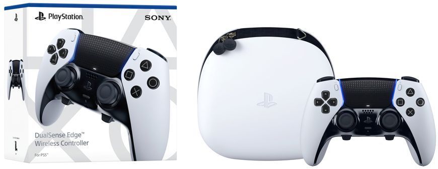 Бездротовий геймпад PlayStation 5 Dualsense Edge BT, білий 1000044115 фото