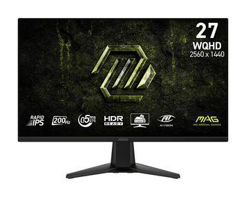 Монітор MSI 27" MAG 275QF-E20 2xHDMI, DP, Audio, IPS, 2560x1440, 200Hz, 0.5ms, sRGB 101%, G-SYNC, FreeSync 9S6-3CAA1M-003 фото
