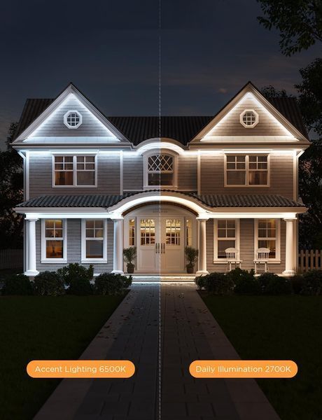 Стрічка світлодіодна розумна Govee H70A1 Phantasy Outdoor LED, 10м, RGBICWW, WI-FI/Bluetooth, білий H70A13D1 фото