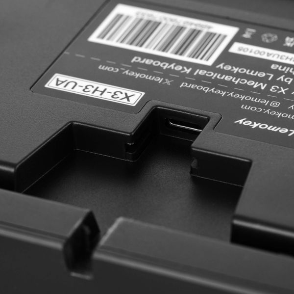 Клавіатура механічна Lemokey X3 104Key, Keychron Brown, USB-A, QMK/VIA, Hot-Swap, EN/UKR, RGB, чорний X3-H3-UA фото
