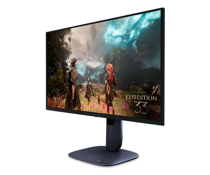 Монітор DELL 27" AW2725Q 2xHDMI, DP, USB, QD-OLED, 3840x2160, 240Hz, 0.03ms, DCI-P3 99%, G-SYNC, AdaptiveSync, Pivot, HDR TrueBlack 400 210-BQWV фото
