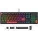 Клавіатура механічна Lemokey X3 104Key, Keychron Red, USB-A, QMK/VIA, Hot-Swap, EN/UKR, RGB, чорний X3-H1-UA фото 9