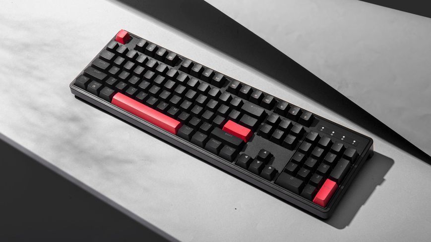Клавіатура механічна Lemokey X3 104Key, Keychron Red, USB-A, QMK/VIA, Hot-Swap, EN/UKR, RGB, чорний X3-H1-UA фото