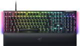 Клавіатура механічна Razer BlackWidow V4, 114key, Yellow Switch, USB-A, EN/RU, RGB, чорний RZ03-04692500-R3R1 фото