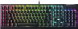 Клавіатура механічна Razer BlackWidow V4 X, 110key, Yellow Switch, USB-A, EN/RU, RGB, чорний RZ03-04702500-R3R1 фото