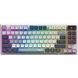 Клавіатура механічна MSI FORGE GK600 TKL W SKY UA 104key, mechanical Linear, USB-A, Wireless, Bluetooth, EN/UKR/RU, RGB, білий S11-43UAP01-HH9 фото 1