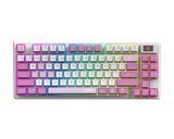 Клавіатура механічна MSI FORGE GK600 TKL W VIOLET UA 83key, mechanical Linear, USB-A, Wireless, Bluetooth, EN/UKR/RU, RGB, фіолетовий S11-43UAQ01-HH9 фото