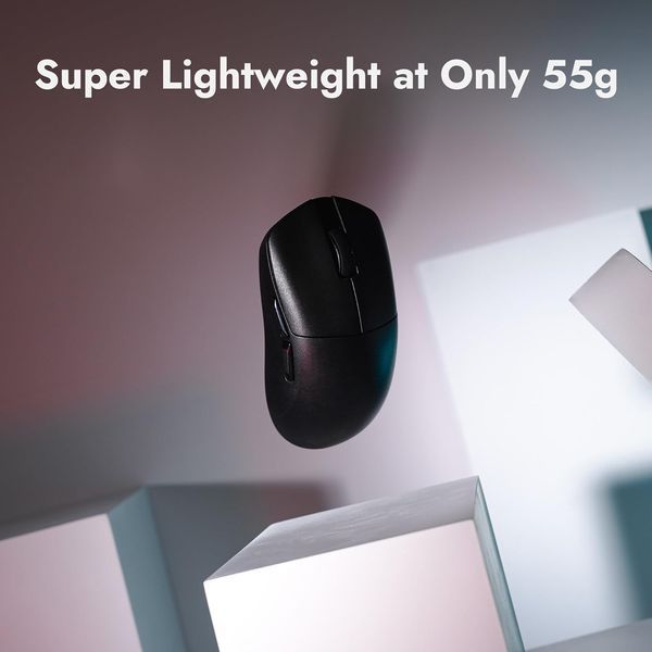 Миша Lemokey G1 USB-A/USB-C/WL/BT, 8K, чорний G1-A1 фото