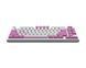 Клавіатура механічна MSI FORGE GK600 TKL W VIOLET UA 83key, mechanical Linear, USB-A, Wireless, Bluetooth, EN/UKR/RU, RGB, фіолетовий S11-43UAQ01-HH9 фото 4