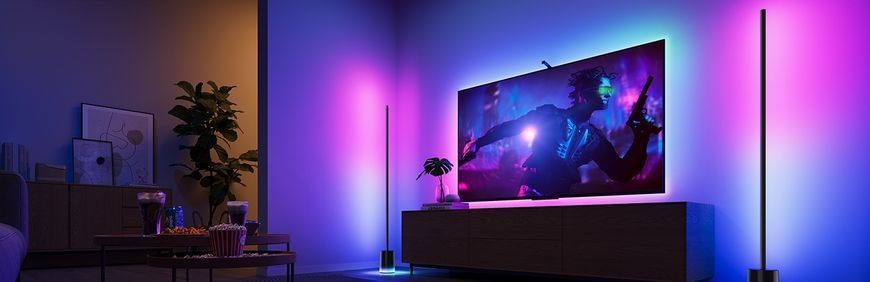 Торшер розумний Govee H607C Floor Lamp 2, 1725Lm, RGBICWW, WI-FI/Bluetooth, білий H607C311 фото