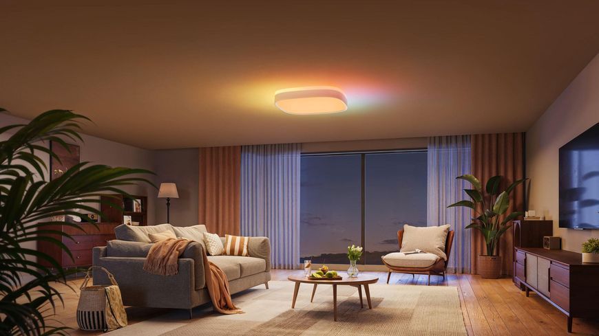 Потолочний світильник Govee H60A4 30cm Smart Square Ceiling Light, RGBWW + RGBIC, WI-FI/Bluetooth, білий H80A4C01 фото