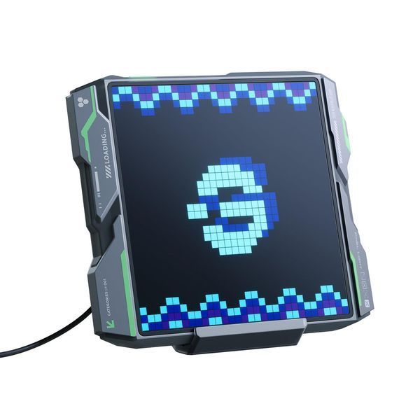 Піксельний екран Govee H8630 LED Gaming Pixel Light 32x32 Pixels, RGBIC, WI-FI/Bluetooth, сірий H8630C81 фото