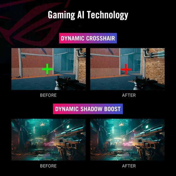 Монітор Asus 27" ROG Strix 5K XG27JCG 2xHDMI, DP, USB-C, 3xUSB, IPS, 5120x2880, 180Hz, 0.03ms, DCI-P3 97%, FreeSync, Pivot, HDR600 90LM0CE0-B01371 фото